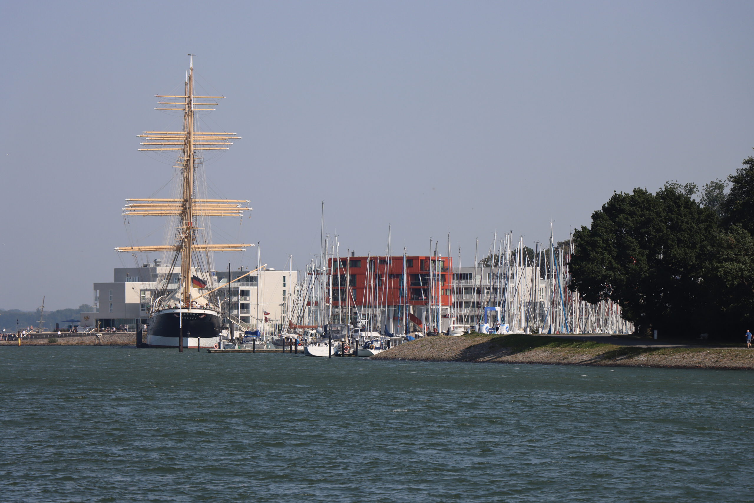 Travemünde Priwall mit Passat